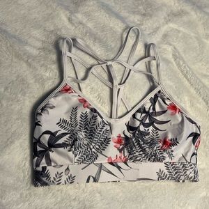 Floral athletics two piece set